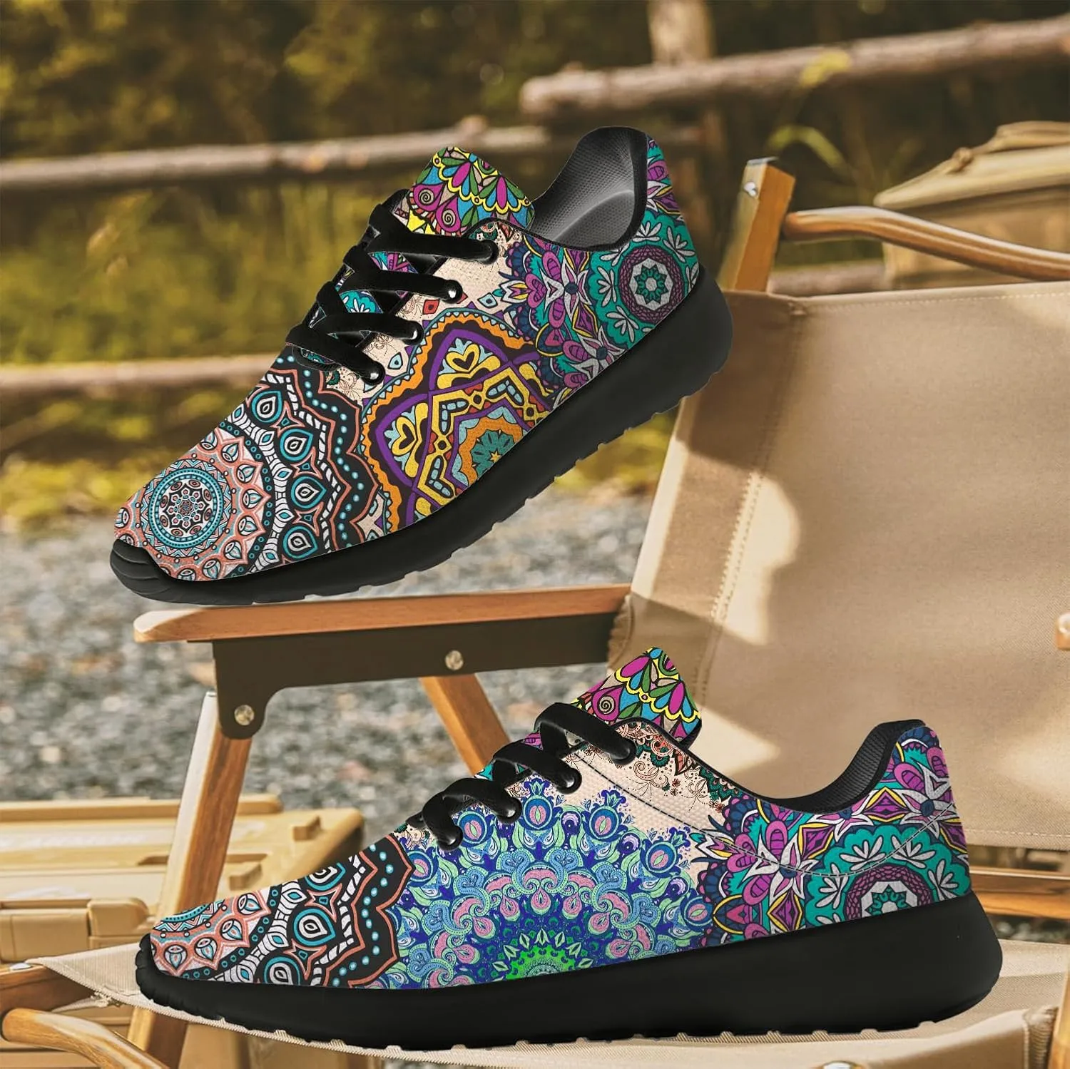 Bohemian Shoes for Women Men Running Shoes Walking Sneakers Gifts for Women Men