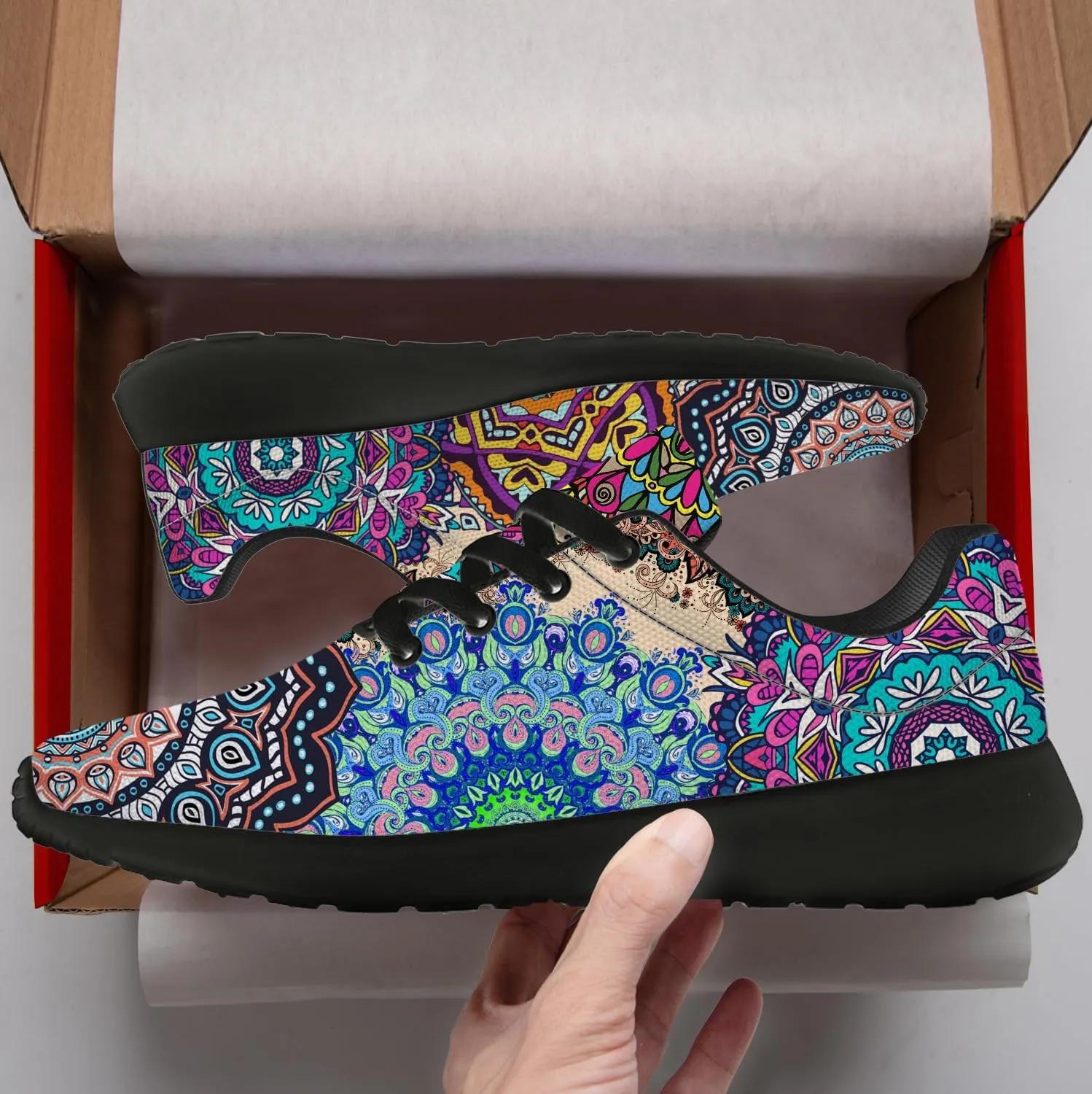Bohemian Shoes for Women Men Running Shoes Walking Sneakers Gifts for Women Men