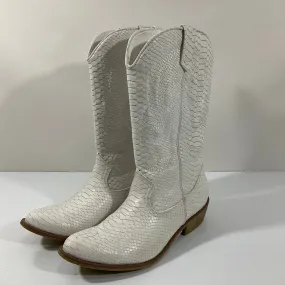 Boots Mid-calf Heels By Matisse In White, Size: 6