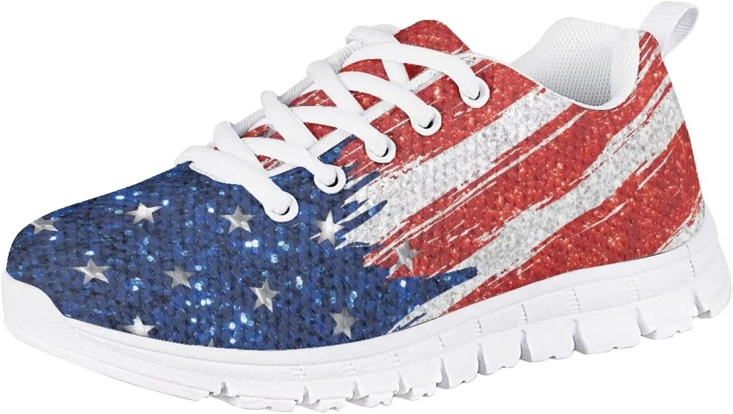 GIFTPUZZ Kids Running Shoes Casual Mesh Breathable Walking Hiking Sports Sneakers Platform Flats