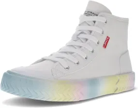 Levi's Women's Casual Sneaker, White/Multi, 7.5