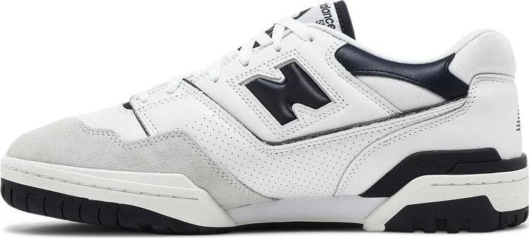 New Balance 550 'White Navy' sneakers, white