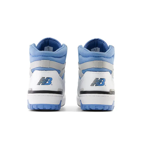 New Balance 650 'White Heritage Blue' sneakers, white