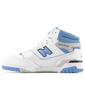 New Balance 650 'White Heritage Blue' sneakers, white