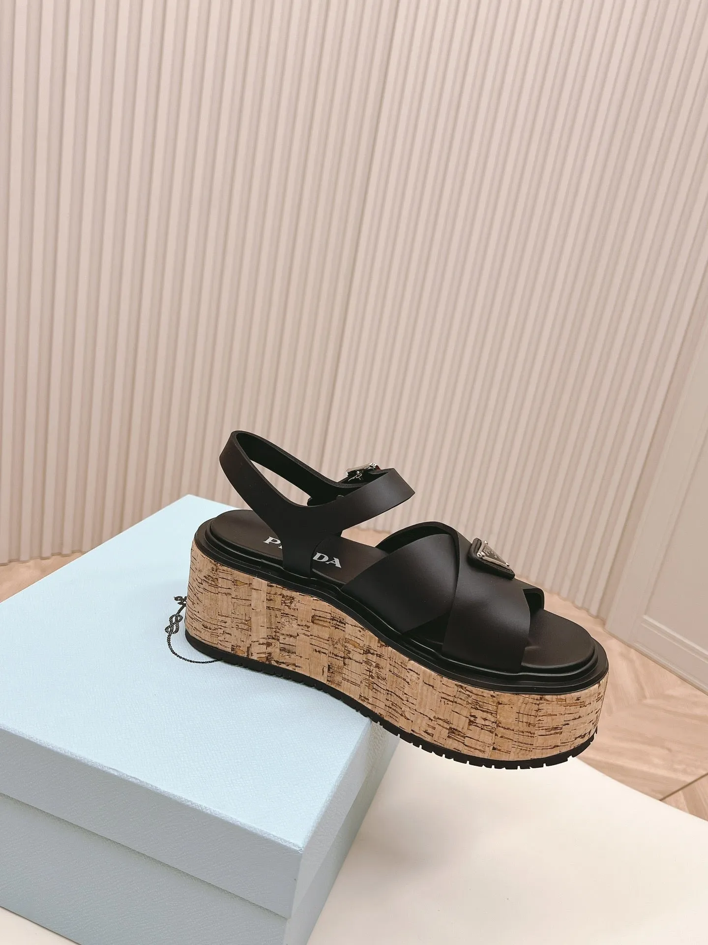 Pra High Heel 80 Sandal Black