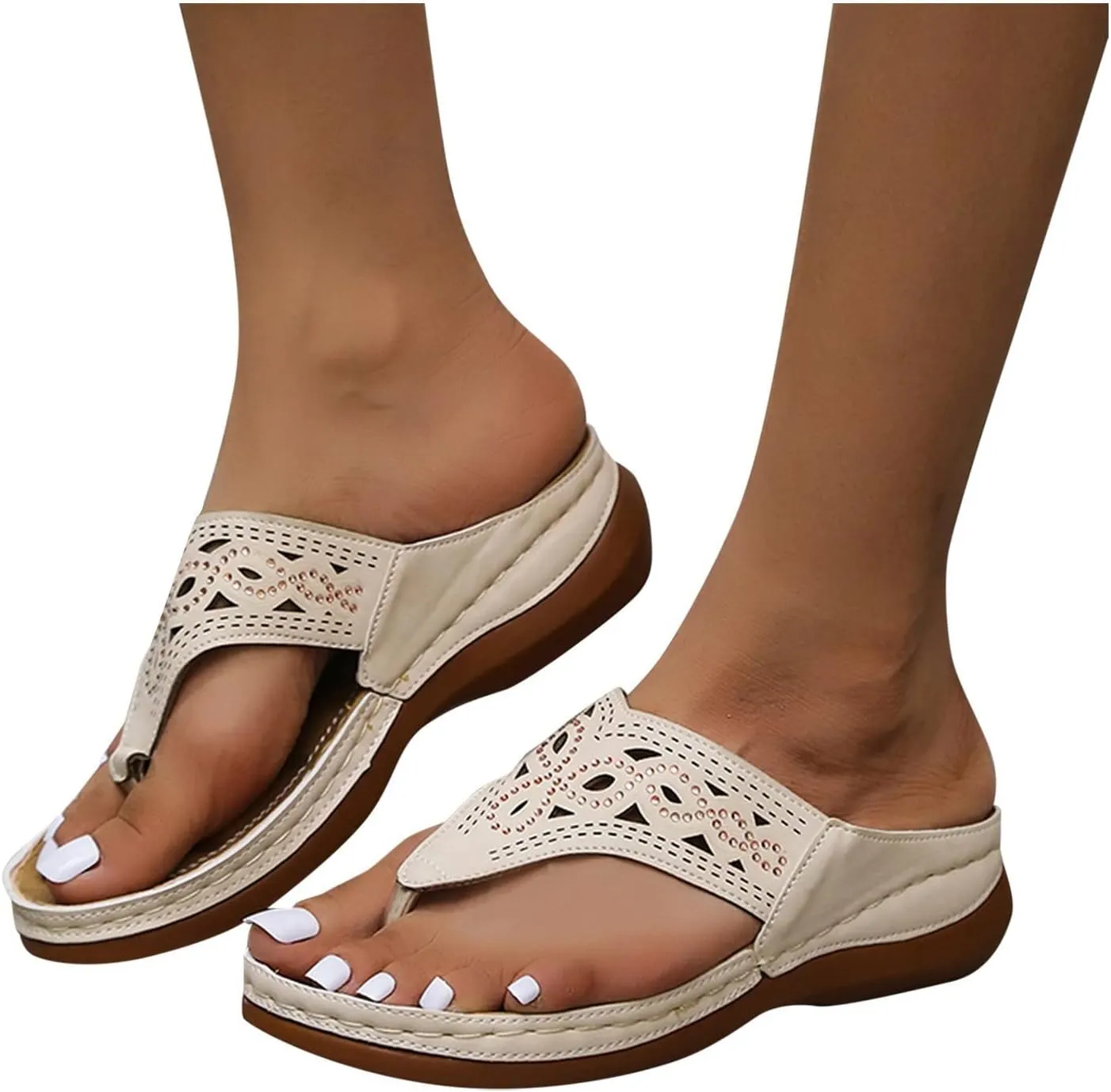 SBGMoSJ Plantar Fasciitis Shoes Women Sandals Orthopedic Sandals Hiking Black Strappy Heels Tan Shoes Women Beach Flip Flops Women Women Slide Sandals